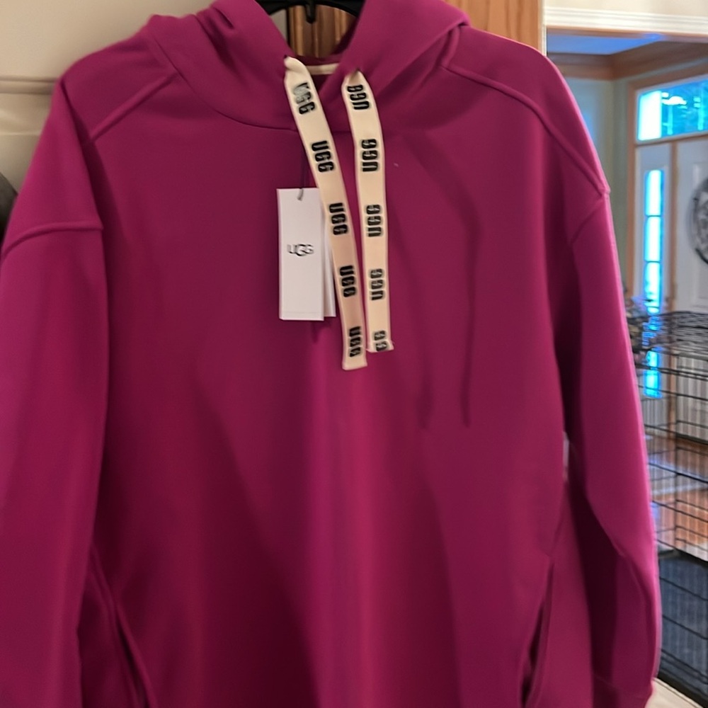 NWT UGG hooded sweatshirt dress